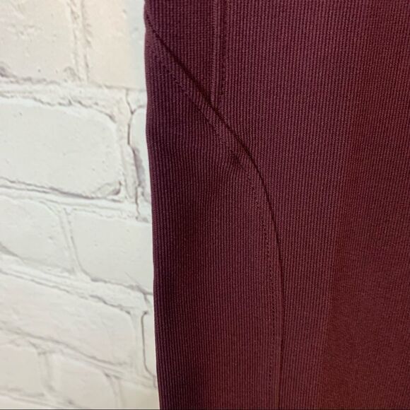 Spanx Micro Rib Knit Control Top Women's Skimmer Leggings Medium - Picture 5 of 16